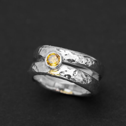 Yellow Diamond Ring