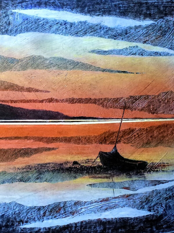 SUNSET ON THE DEE 14X10